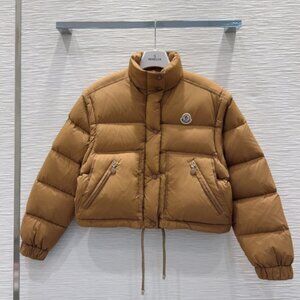 Moncler Women's Tan Puffer Jacket